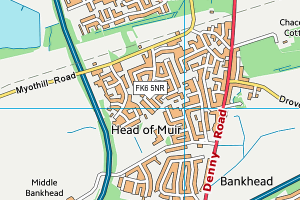 FK6 5NR map - OS VectorMap District (Ordnance Survey)