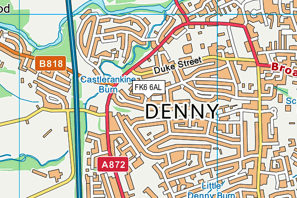 FK6 6AL map - OS VectorMap District (Ordnance Survey) FK6 6AL map - OS VectorMap District (Ordnance Survey)