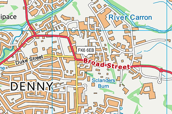 FK6 6EB map - OS VectorMap District (Ordnance Survey) FK6 6EB map - OS VectorMap District (Ordnance Survey)