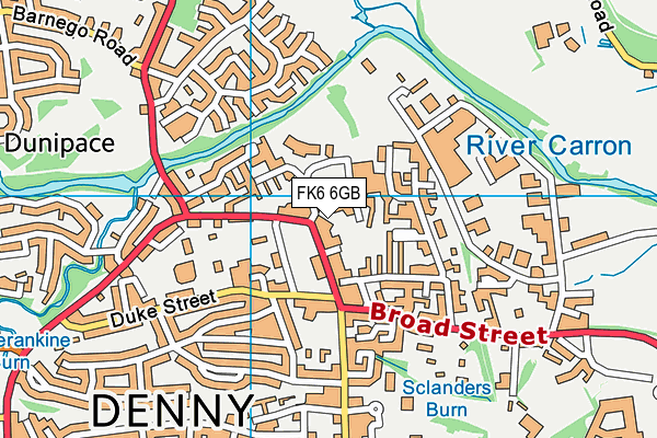 FK6 6GB map - OS VectorMap District (Ordnance Survey) FK6 6GB map - OS VectorMap District (Ordnance Survey)