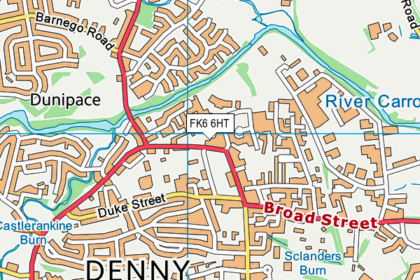 FK6 6HT map - OS VectorMap District (Ordnance Survey) FK6 6HT map - OS VectorMap District (Ordnance Survey)