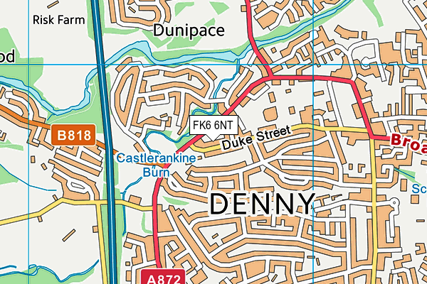 FK6 6NT map - OS VectorMap District (Ordnance Survey) FK6 6NT map - OS VectorMap District (Ordnance Survey)