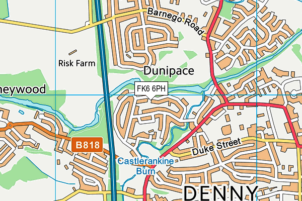 FK6 6PH map - OS VectorMap District (Ordnance Survey) FK6 6PH map - OS VectorMap District (Ordnance Survey)