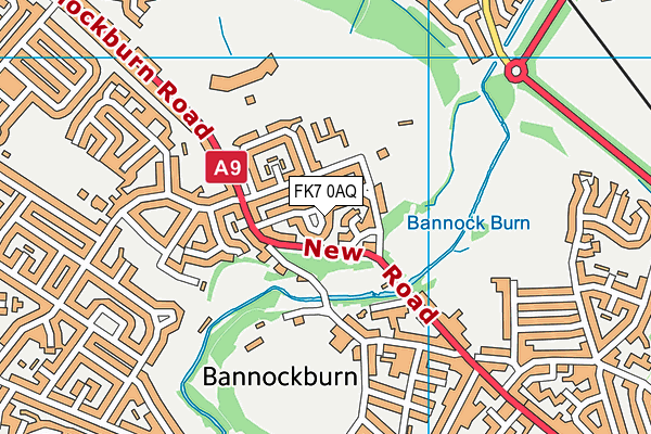 FK7 0AQ map - OS VectorMap District (Ordnance Survey) FK7 0AQ map - OS VectorMap District (Ordnance Survey)