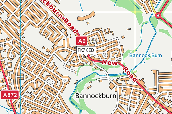 FK7 0ED map - OS VectorMap District (Ordnance Survey) FK7 0ED map - OS VectorMap District (Ordnance Survey)