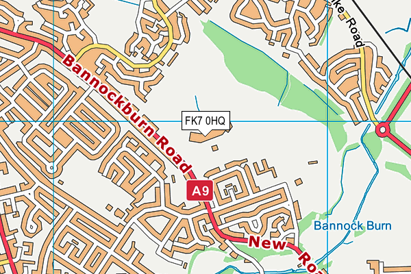 FK7 0HQ map - OS VectorMap District (Ordnance Survey) FK7 0HQ map - OS VectorMap District (Ordnance Survey)