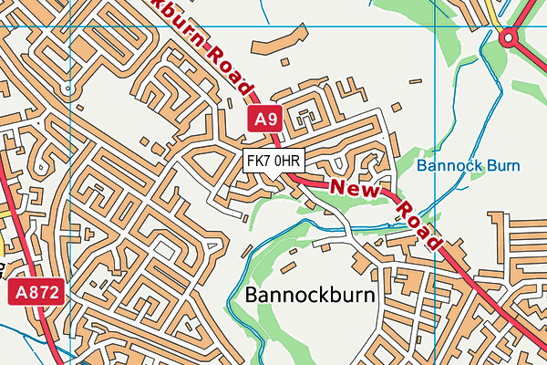 FK7 0HR map - OS VectorMap District (Ordnance Survey) FK7 0HR map - OS VectorMap District (Ordnance Survey)