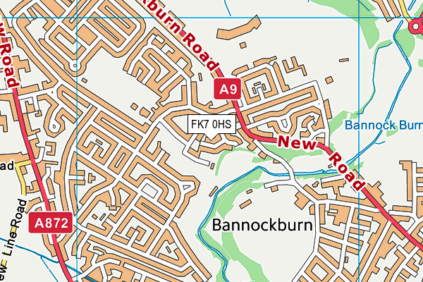 FK7 0HS map - OS VectorMap District (Ordnance Survey) FK7 0HS map - OS VectorMap District (Ordnance Survey)