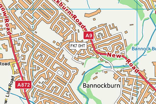 FK7 0HT map - OS VectorMap District (Ordnance Survey) FK7 0HT map - OS VectorMap District (Ordnance Survey)