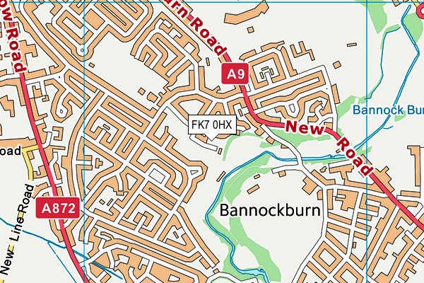 FK7 0HX map - OS VectorMap District (Ordnance Survey) FK7 0HX map - OS VectorMap District (Ordnance Survey)