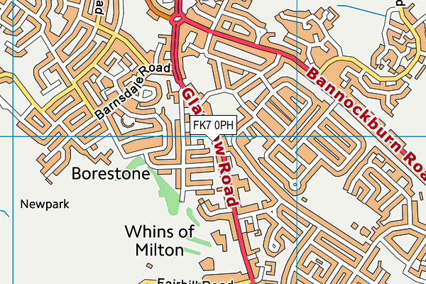 FK7 0PH map - OS VectorMap District (Ordnance Survey) FK7 0PH map - OS VectorMap District (Ordnance Survey)