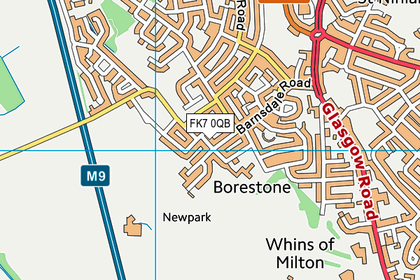 FK7 0QB map - OS VectorMap District (Ordnance Survey) FK7 0QB map - OS VectorMap District (Ordnance Survey)