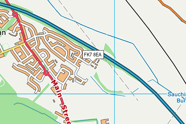 FK7 8EA map - OS VectorMap District (Ordnance Survey) FK7 8EA map - OS VectorMap District (Ordnance Survey)