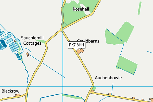 FK7 8HH map - OS VectorMap District (Ordnance Survey) FK7 8HH map - OS VectorMap District (Ordnance Survey)