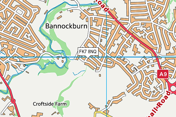 FK7 8NQ map - OS VectorMap District (Ordnance Survey) FK7 8NQ map - OS VectorMap District (Ordnance Survey)