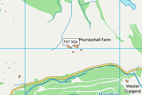 FK7 9QA map - OS VectorMap District (Ordnance Survey) FK7 9QA map - OS VectorMap District (Ordnance Survey)