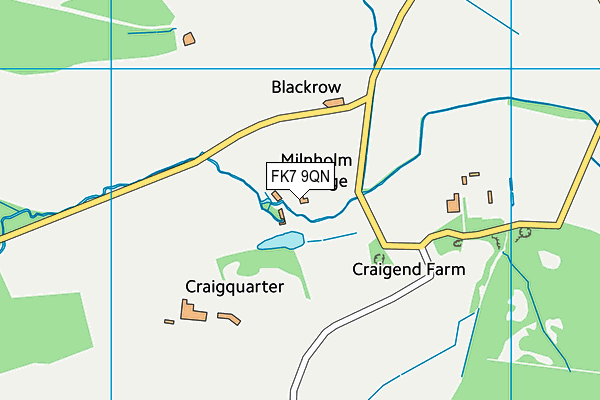 FK7 9QN map - OS VectorMap District (Ordnance Survey) FK7 9QN map - OS VectorMap District (Ordnance Survey)