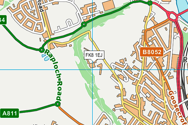 FK8 1EJ map - OS VectorMap District (Ordnance Survey) FK8 1EJ map - OS VectorMap District (Ordnance Survey)