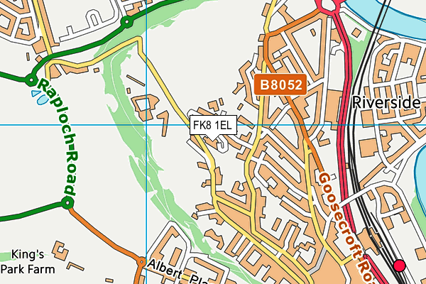 FK8 1EL map - OS VectorMap District (Ordnance Survey) FK8 1EL map - OS VectorMap District (Ordnance Survey)