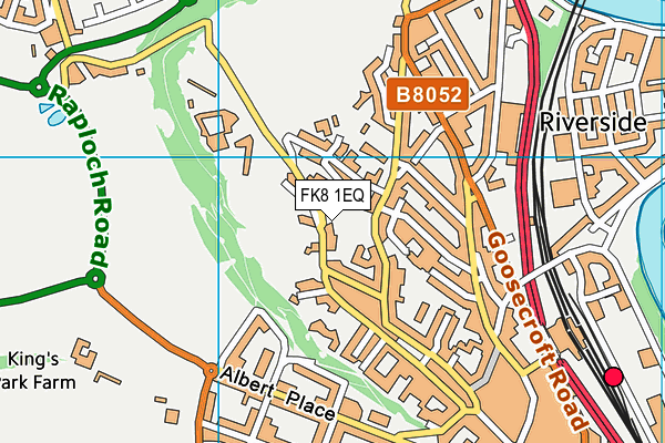 FK8 1EQ map - OS VectorMap District (Ordnance Survey) FK8 1EQ map - OS VectorMap District (Ordnance Survey)