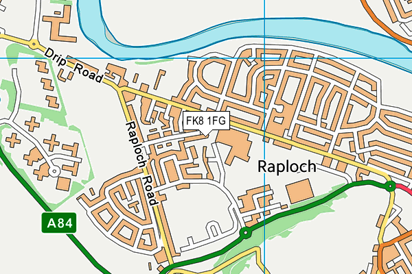 FK8 1FG map - OS VectorMap District (Ordnance Survey) FK8 1FG map - OS VectorMap District (Ordnance Survey)