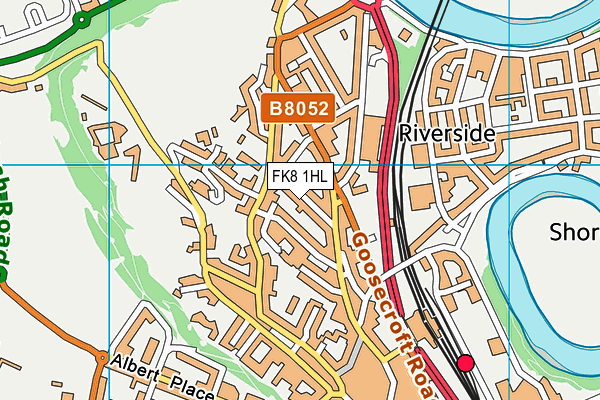 FK8 1HL map - OS VectorMap District (Ordnance Survey) FK8 1HL map - OS VectorMap District (Ordnance Survey)