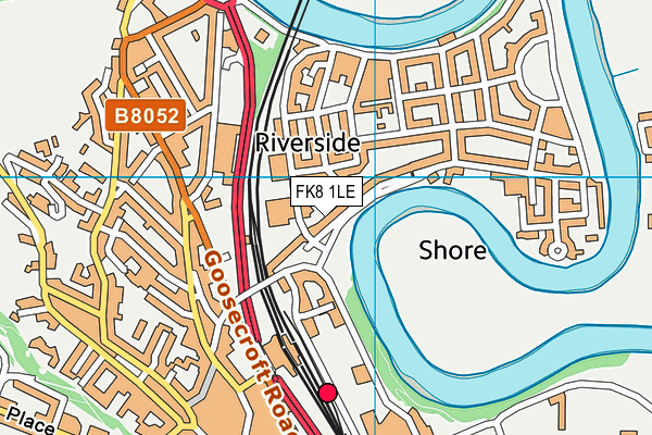 FK8 1LE map - OS VectorMap District (Ordnance Survey) FK8 1LE map - OS VectorMap District (Ordnance Survey)