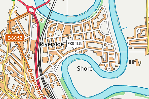 FK8 1LG map - OS VectorMap District (Ordnance Survey) FK8 1LG map - OS VectorMap District (Ordnance Survey)