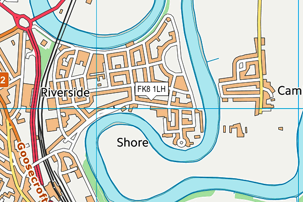 FK8 1LH map - OS VectorMap District (Ordnance Survey) FK8 1LH map - OS VectorMap District (Ordnance Survey)