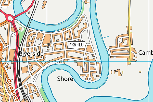 FK8 1LU map - OS VectorMap District (Ordnance Survey) FK8 1LU map - OS VectorMap District (Ordnance Survey)