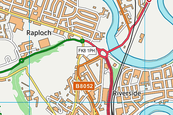 FK8 1PH map - OS VectorMap District (Ordnance Survey) FK8 1PH map - OS VectorMap District (Ordnance Survey)