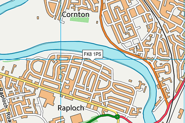 FK8 1PS map - OS VectorMap District (Ordnance Survey) FK8 1PS map - OS VectorMap District (Ordnance Survey)