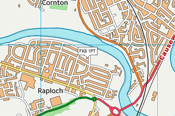 FK8 1PT map - OS VectorMap District (Ordnance Survey) FK8 1PT map - OS VectorMap District (Ordnance Survey)