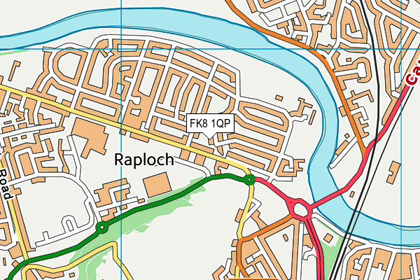 FK8 1QP map - OS VectorMap District (Ordnance Survey) FK8 1QP map - OS VectorMap District (Ordnance Survey)