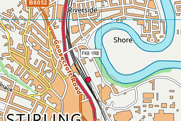 FK8 1RB map - OS VectorMap District (Ordnance Survey) FK8 1RB map - OS VectorMap District (Ordnance Survey)
