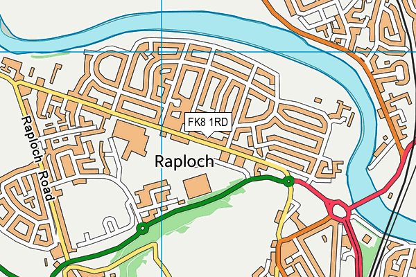 FK8 1RD map - OS VectorMap District (Ordnance Survey) FK8 1RD map - OS VectorMap District (Ordnance Survey)