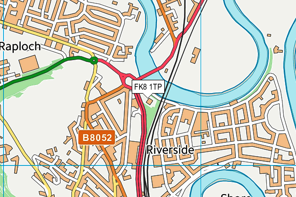FK8 1TP map - OS VectorMap District (Ordnance Survey) FK8 1TP map - OS VectorMap District (Ordnance Survey)