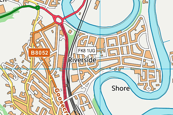FK8 1UG map - OS VectorMap District (Ordnance Survey) FK8 1UG map - OS VectorMap District (Ordnance Survey)
