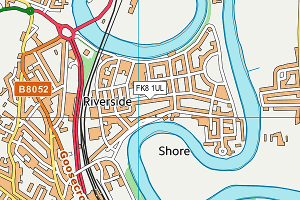 FK8 1UL map - OS VectorMap District (Ordnance Survey) FK8 1UL map - OS VectorMap District (Ordnance Survey)