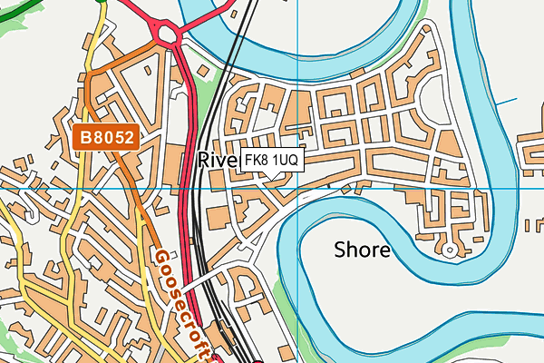 FK8 1UQ map - OS VectorMap District (Ordnance Survey) FK8 1UQ map - OS VectorMap District (Ordnance Survey)