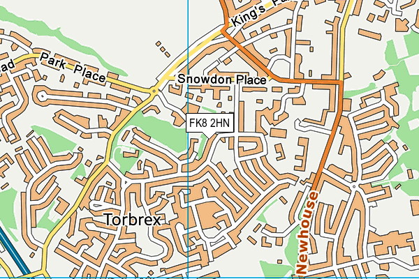 FK8 2HN map - OS VectorMap District (Ordnance Survey) FK8 2HN map - OS VectorMap District (Ordnance Survey)