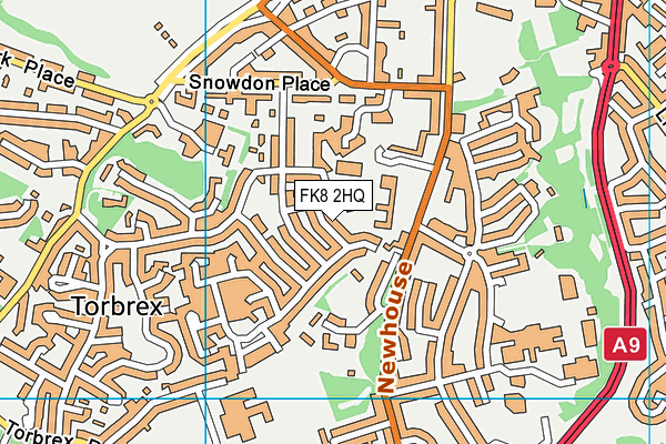 FK8 2HQ map - OS VectorMap District (Ordnance Survey) FK8 2HQ map - OS VectorMap District (Ordnance Survey)