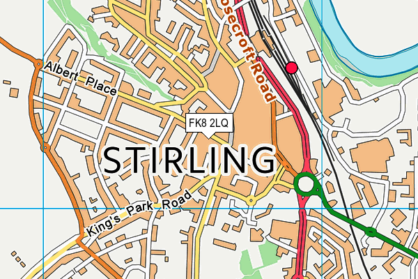 FK8 2LQ map - OS VectorMap District (Ordnance Survey)