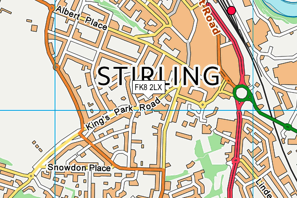 FK8 2LX map - OS VectorMap District (Ordnance Survey) FK8 2LX map - OS VectorMap District (Ordnance Survey)