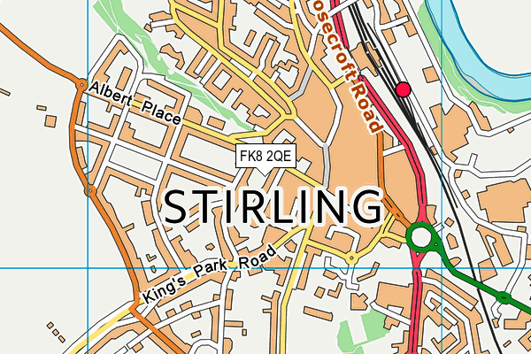FK8 2QE map - OS VectorMap District (Ordnance Survey) FK8 2QE map - OS VectorMap District (Ordnance Survey)