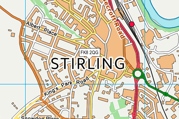 FK8 2QG map - OS VectorMap District (Ordnance Survey) FK8 2QG map - OS VectorMap District (Ordnance Survey)