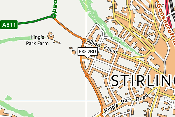 FK8 2RD map - OS VectorMap District (Ordnance Survey) FK8 2RD map - OS VectorMap District (Ordnance Survey)