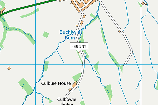FK8 3NY map - OS VectorMap District (Ordnance Survey) FK8 3NY map - OS VectorMap District (Ordnance Survey)