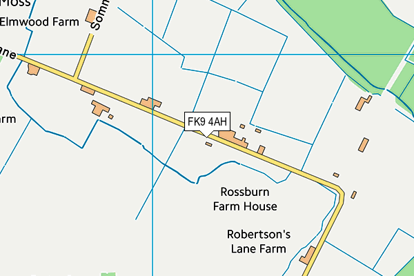 FK9 4AH map - OS VectorMap District (Ordnance Survey) FK9 4AH map - OS VectorMap District (Ordnance Survey)