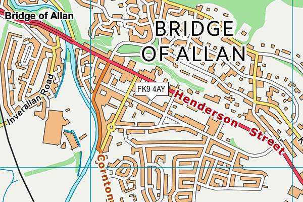 FK9 4AY map - OS VectorMap District (Ordnance Survey) FK9 4AY map - OS VectorMap District (Ordnance Survey)